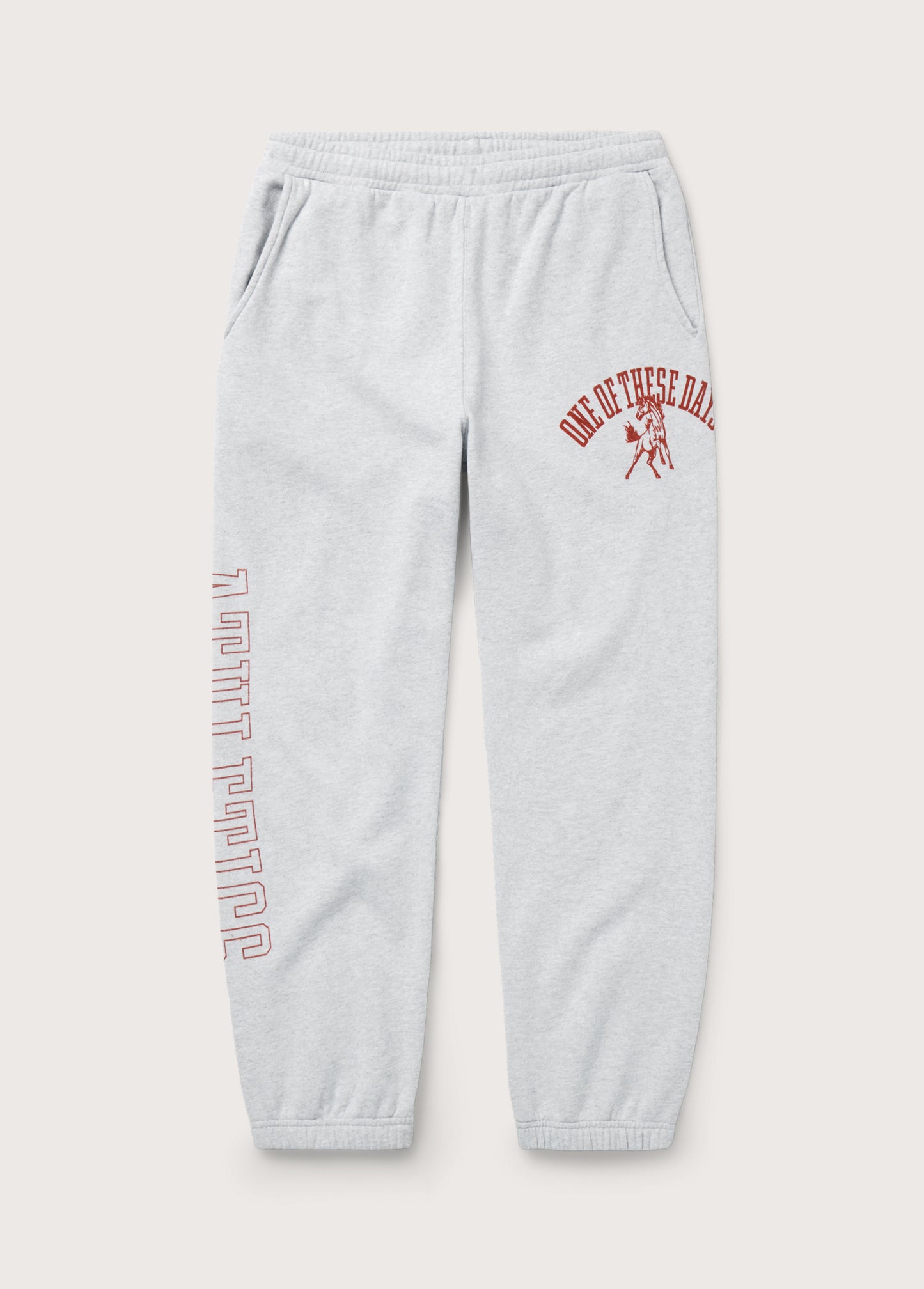 Mustang Athletics Sweatpant | Heather Grey