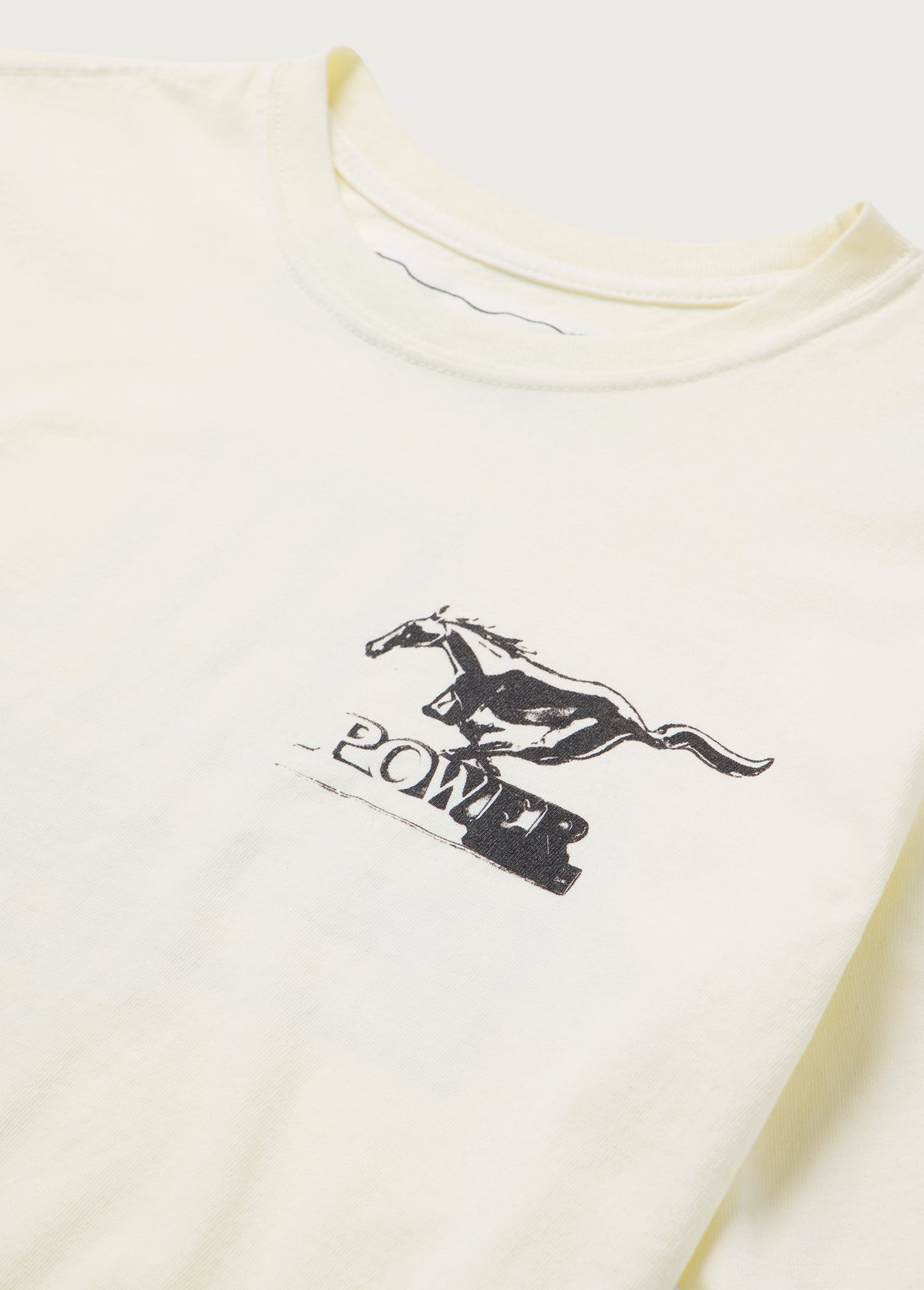 Mustang Cross Tee | Bone