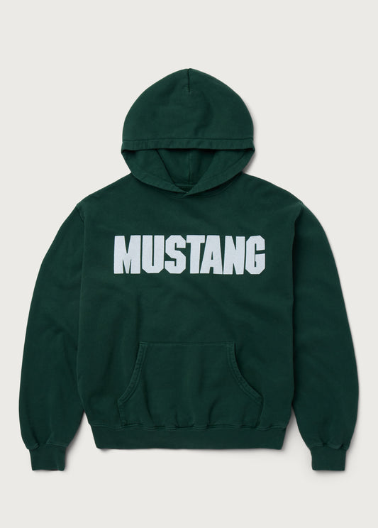 Mustang Hoodie | Forest Green