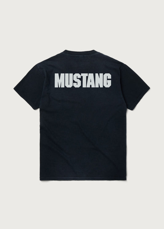 Mustang T-Shirt | Sun Faded Black