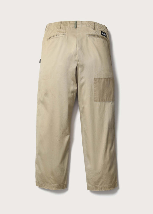 Patched Chino Pant | Tan