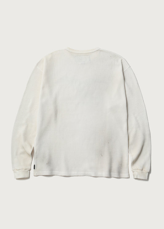 Distressed Thermal | White