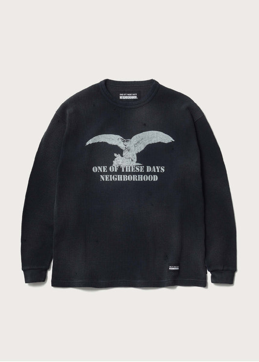 Distressed Thermal | Sun Faded Black