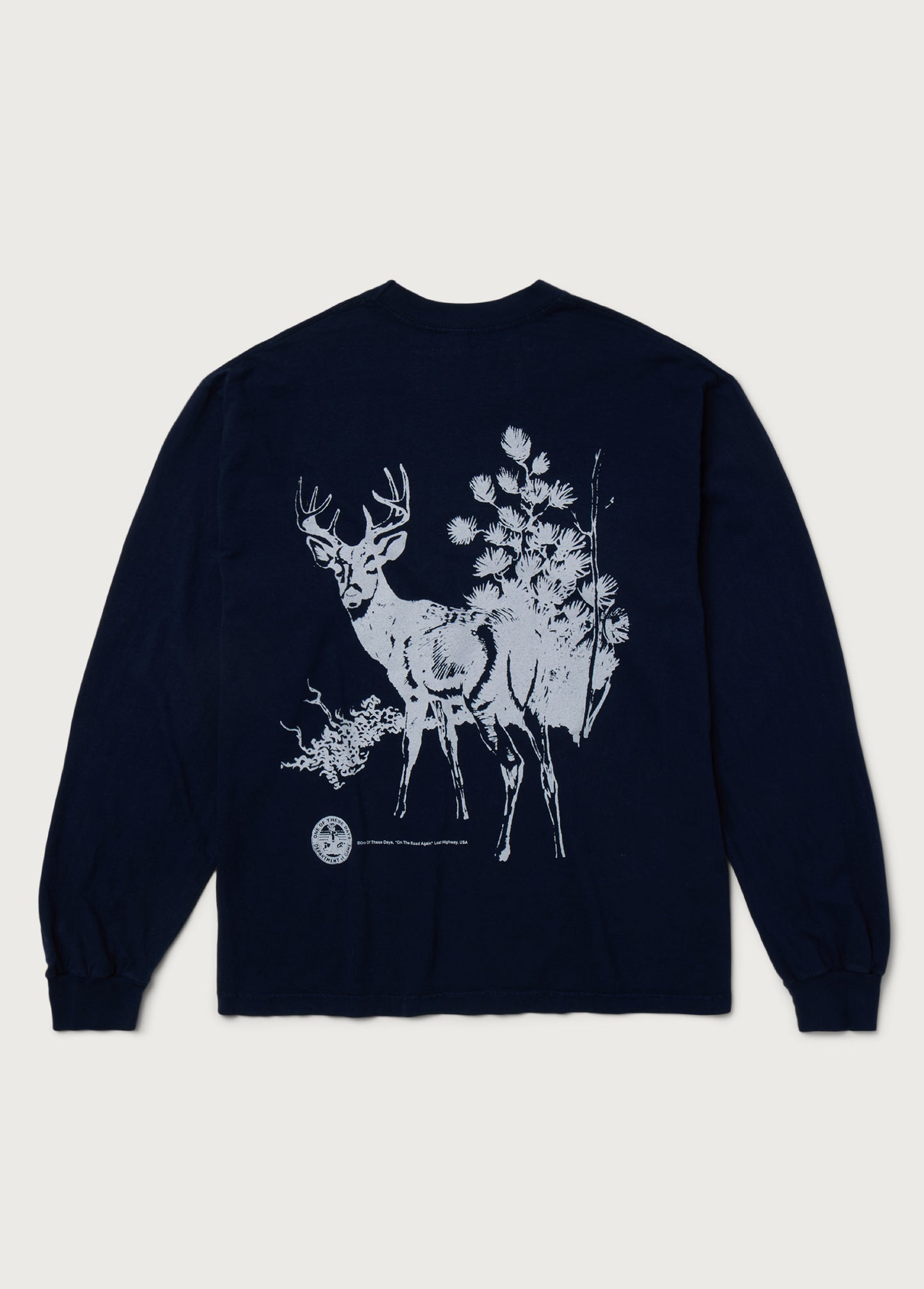 Old Timber Buck Longsleeve | Washed Navy