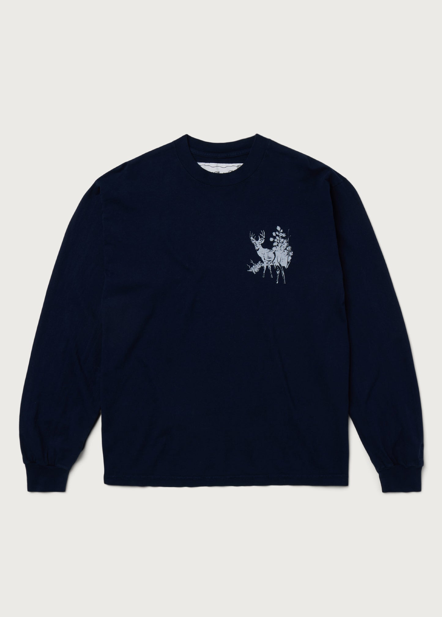 Old Timber Buck Longsleeve | Washed Navy