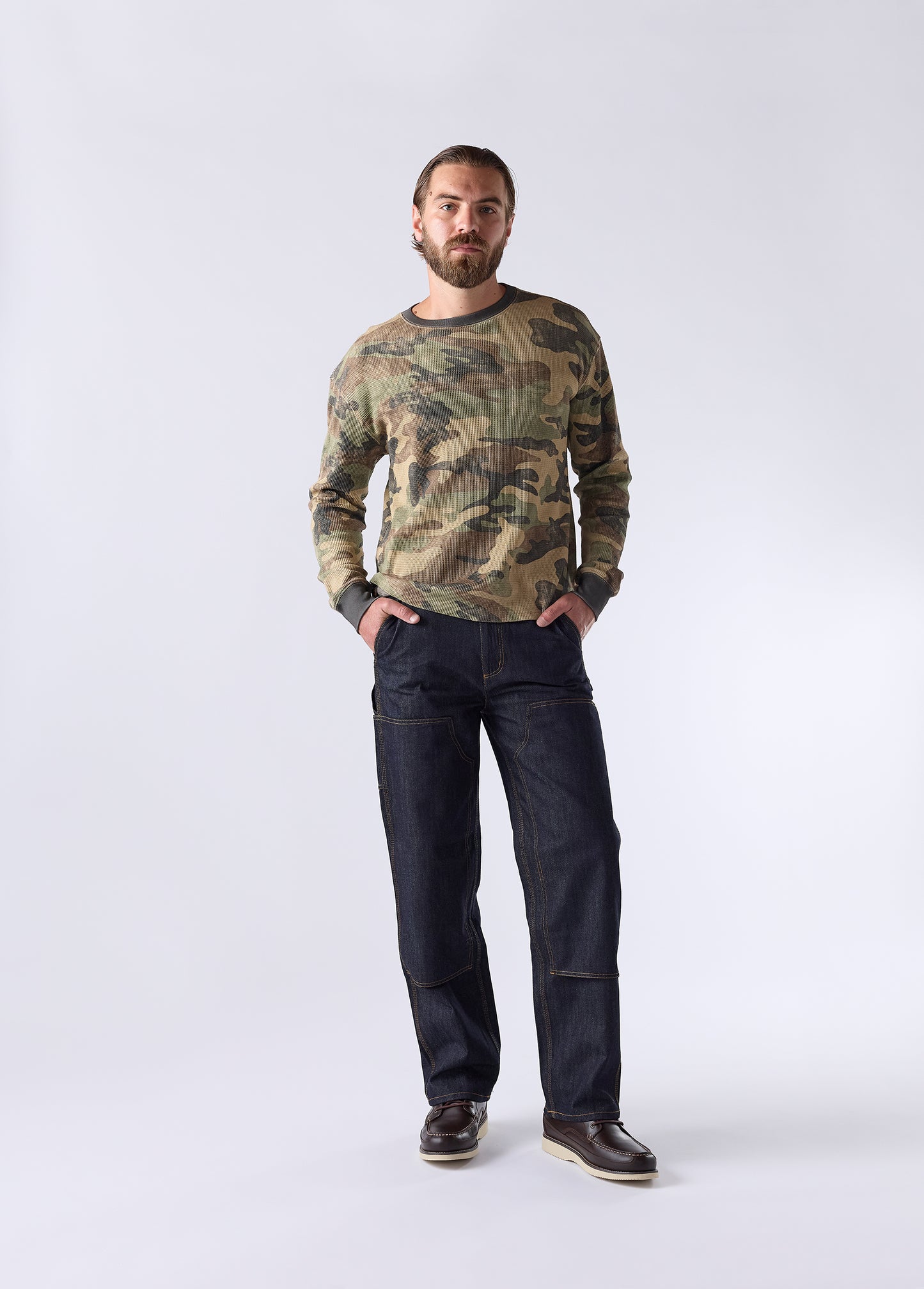Reversible Woodland Camo Thermal | Camo