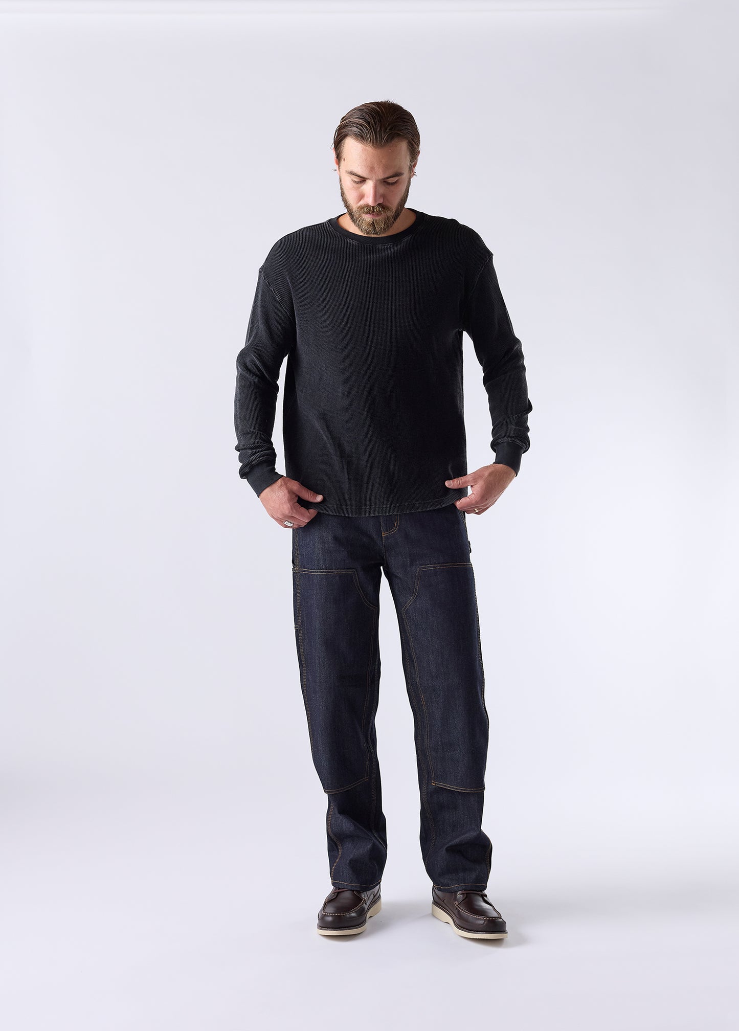Double Knee Pant | Dark Denim