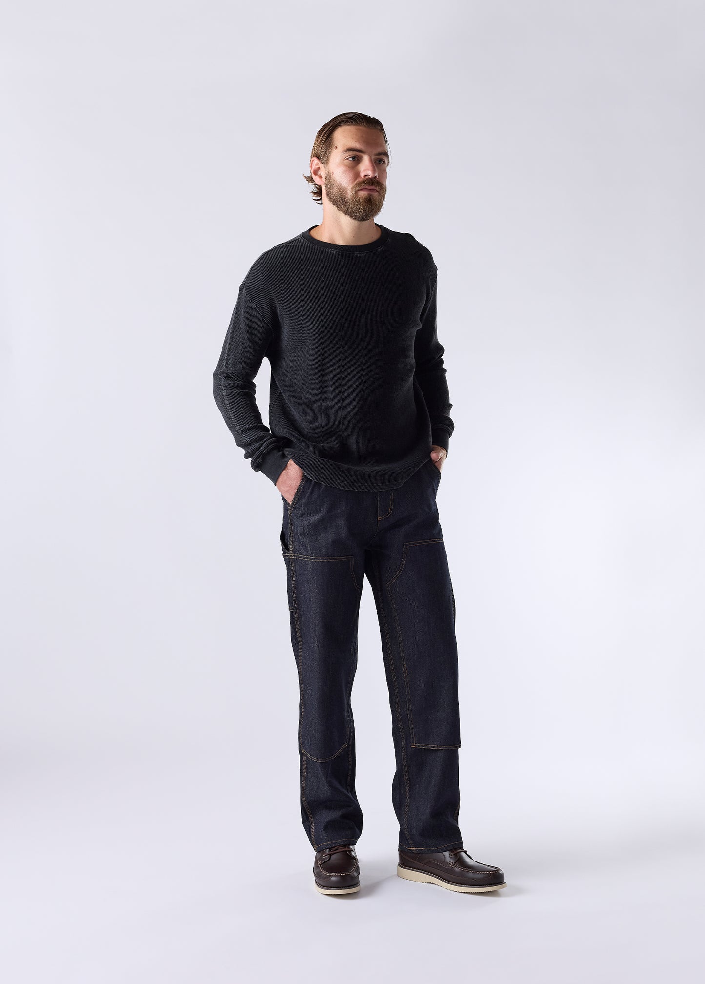 Double Knee Pant | Dark Denim