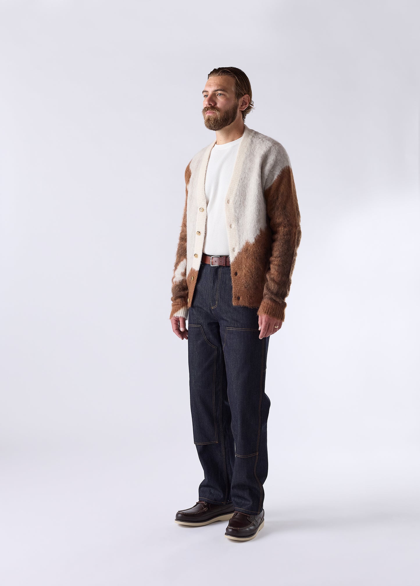 Horse Knit Cardigan | Brown
