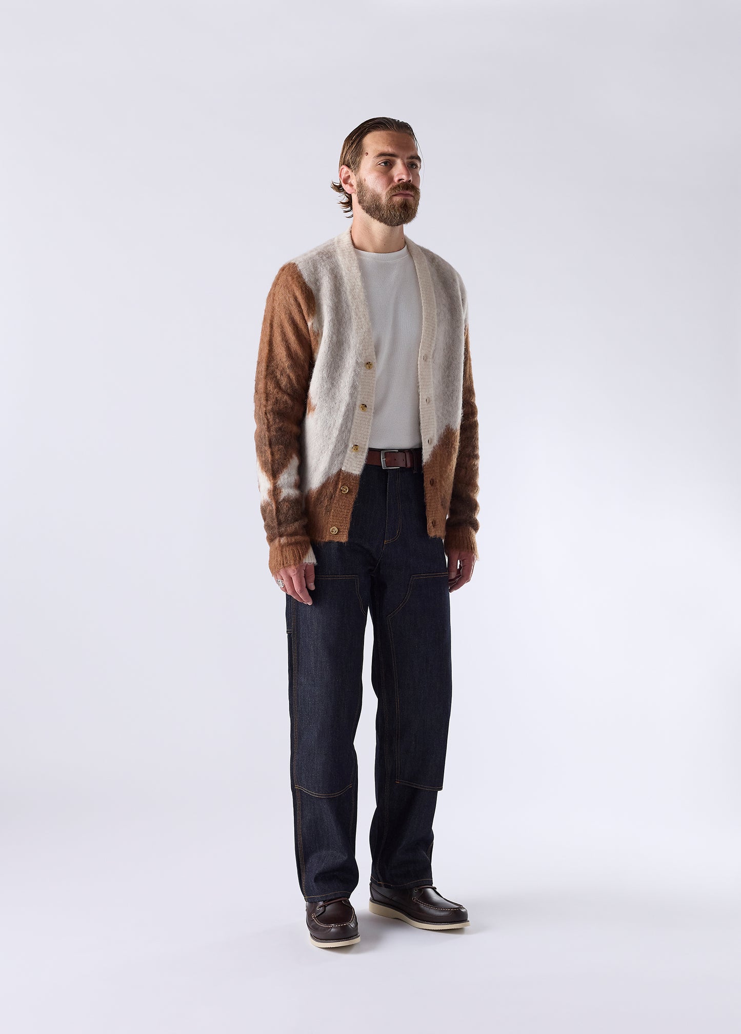 Horse Knit Cardigan | Brown