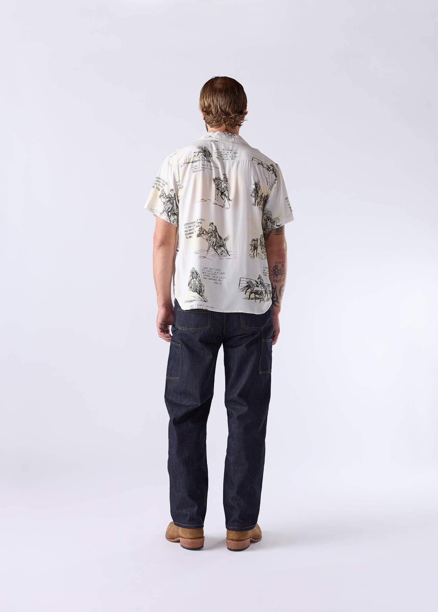 Best of My Time Camp Shirt | Natural