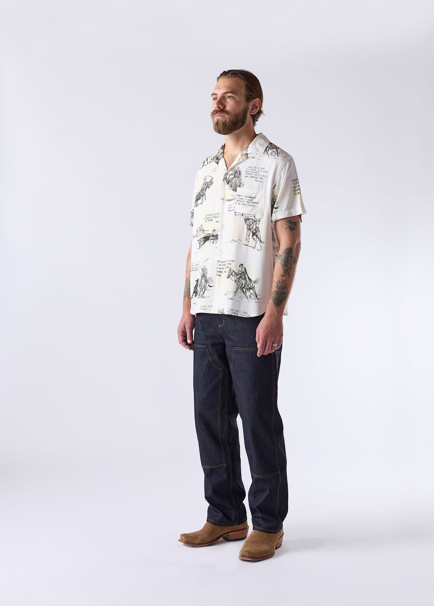 Best of My Time Camp Shirt | Natural