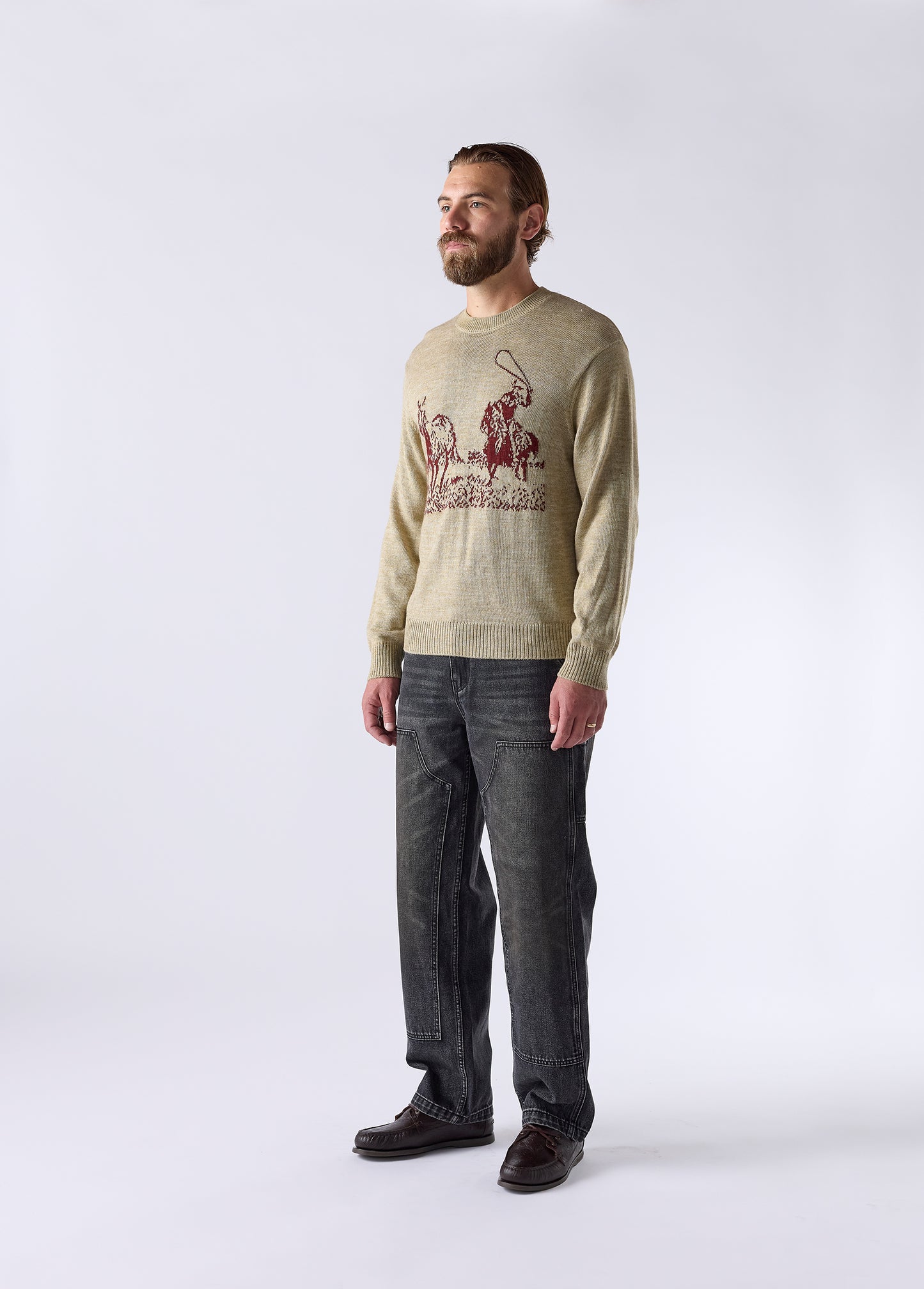 Just For A Moment Knit Sweater | Oatmeal