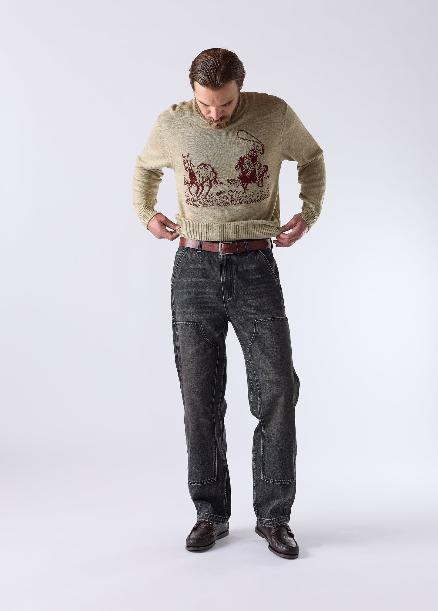 Just For A Moment Knit Sweater | Oatmeal
