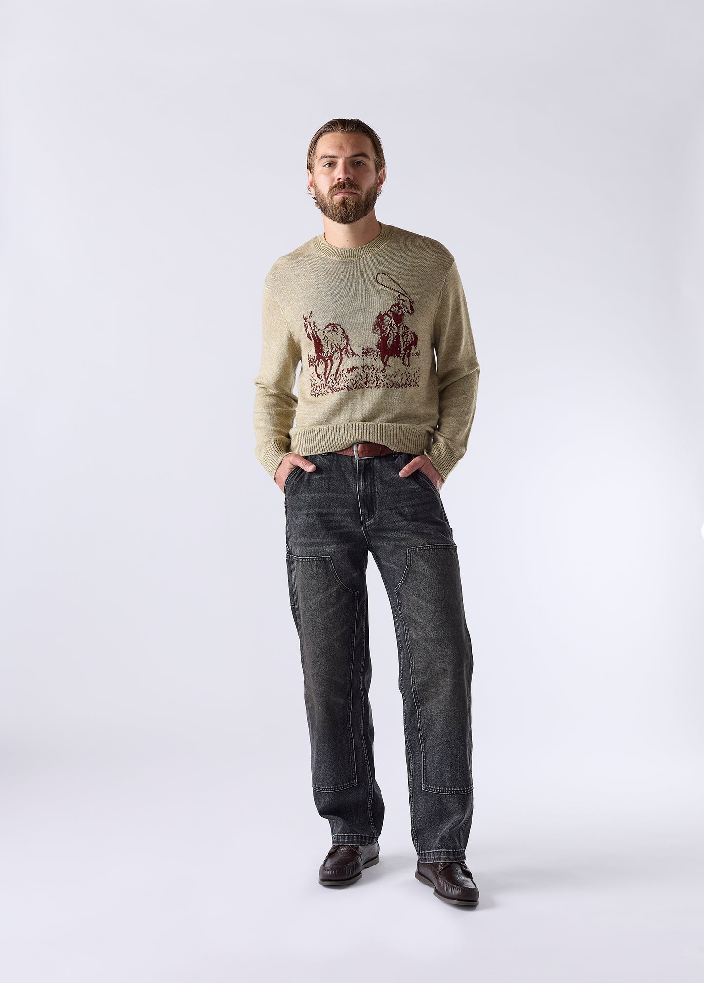 Just For A Moment Knit Sweater | Oatmeal
