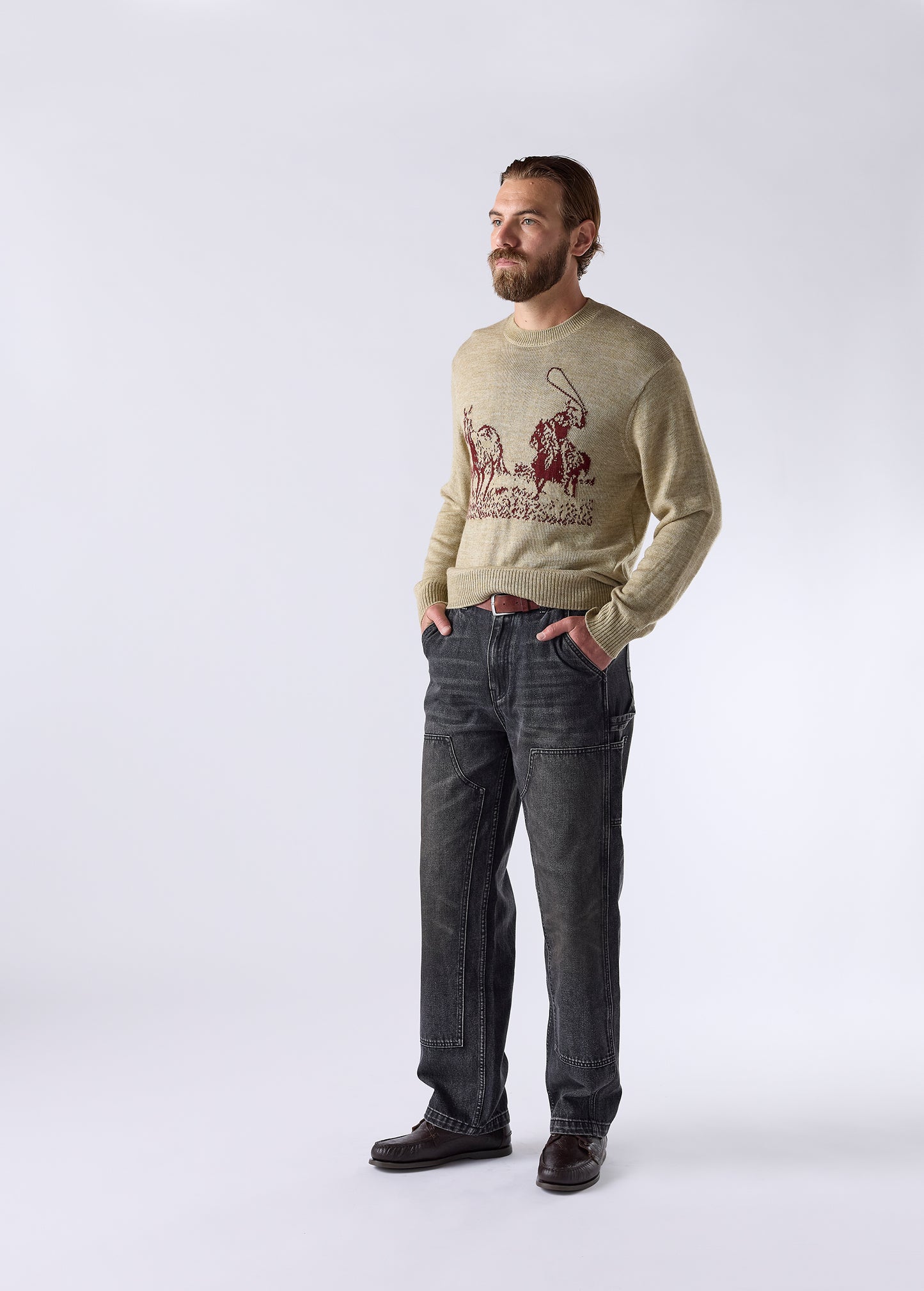 Just For A Moment Knit Sweater | Oatmeal