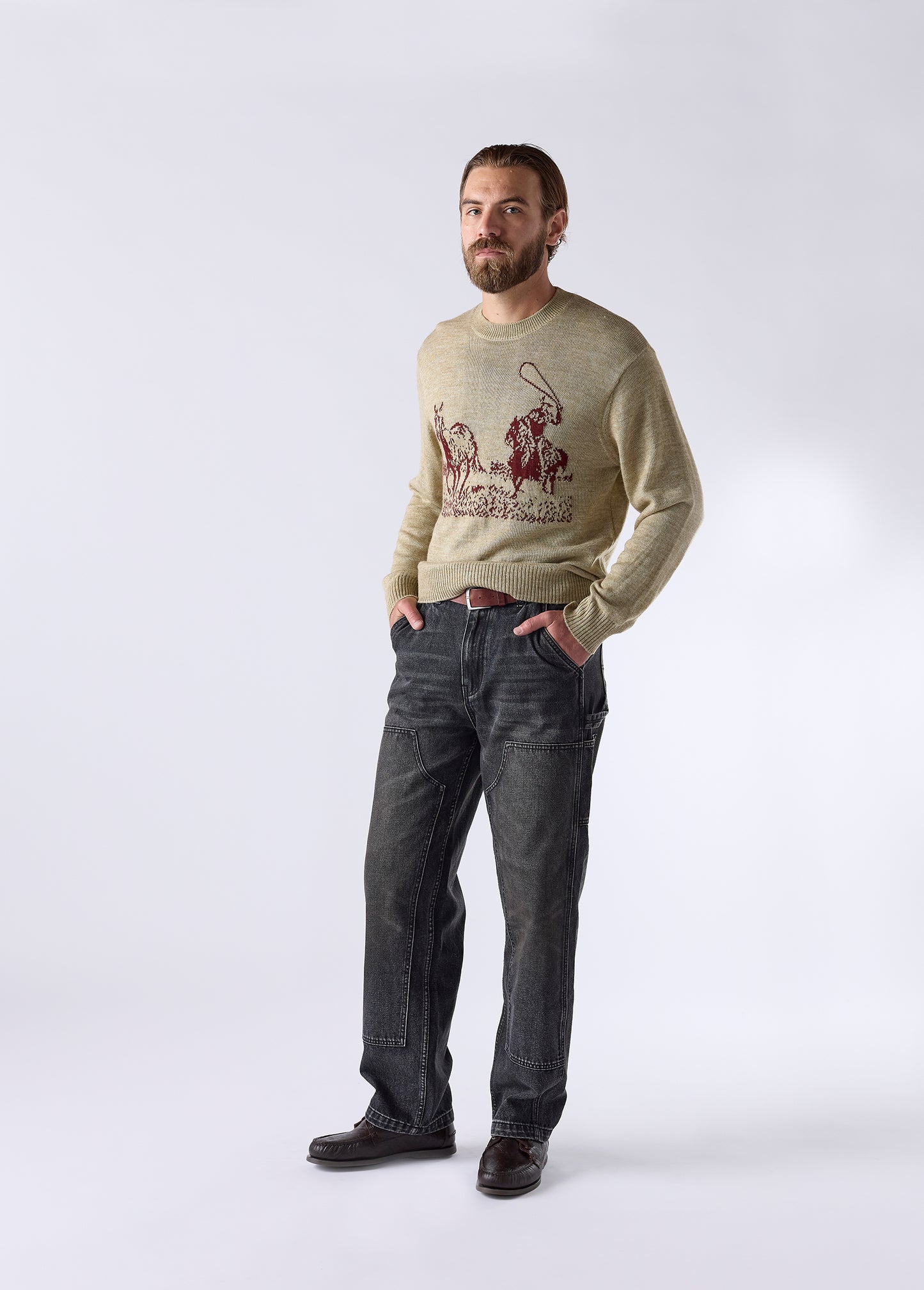 Just For A Moment Knit Sweater | Oatmeal
