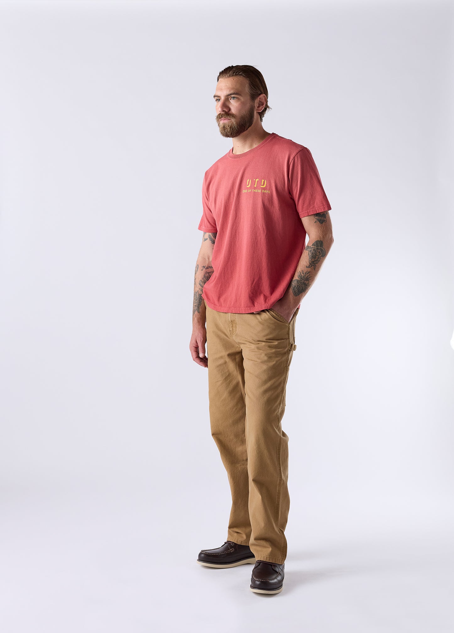 OTD Corporation T-Shirt | Sun Faded Red