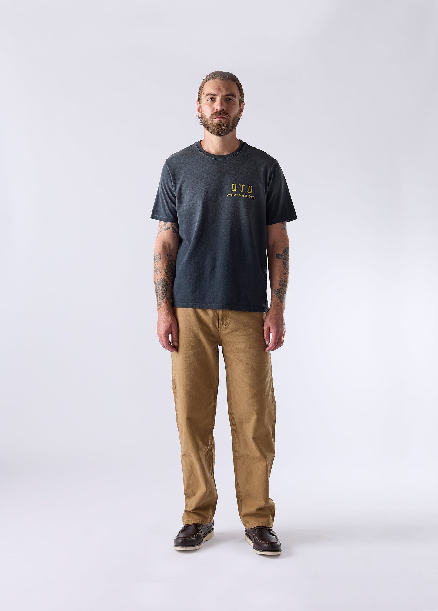 OTD Corporation T-Shirt | Sun Faded Black