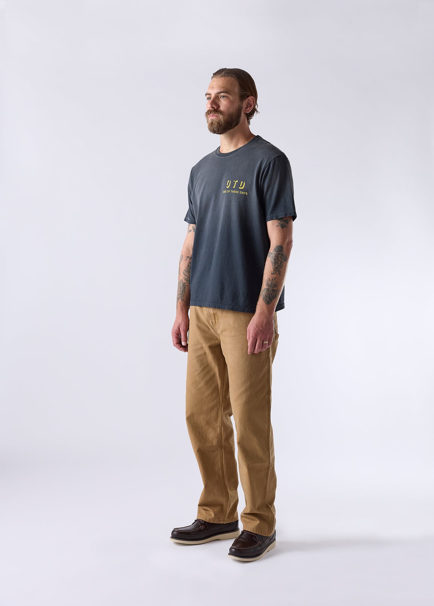 OTD Corporation T-Shirt | Sun Faded Black