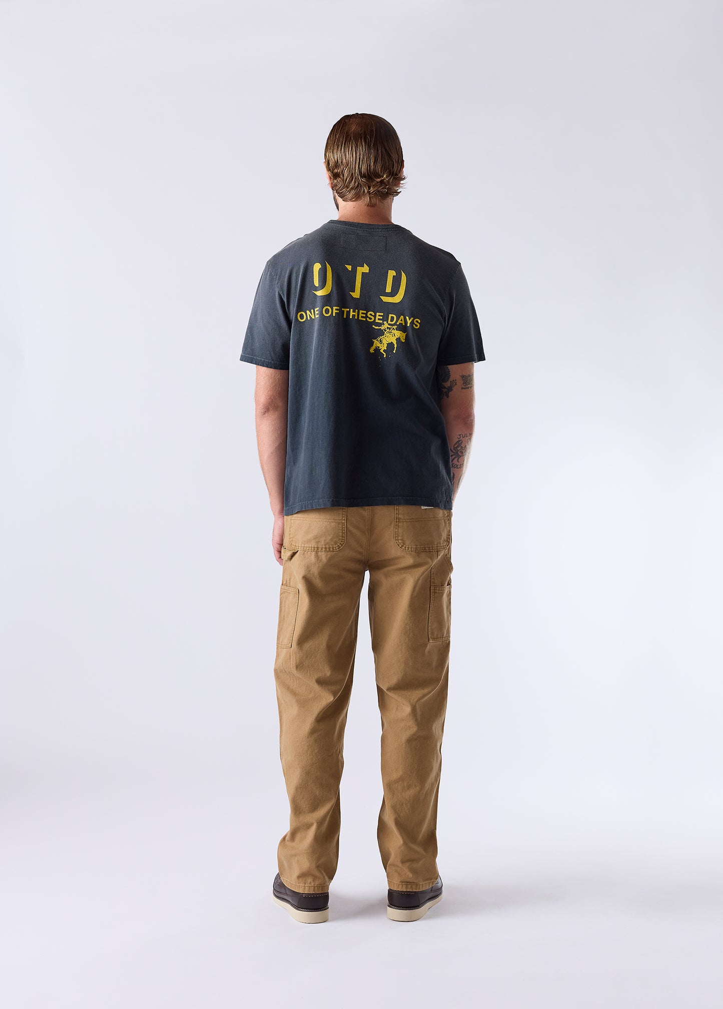 OTD Corporation T-Shirt | Sun Faded Black