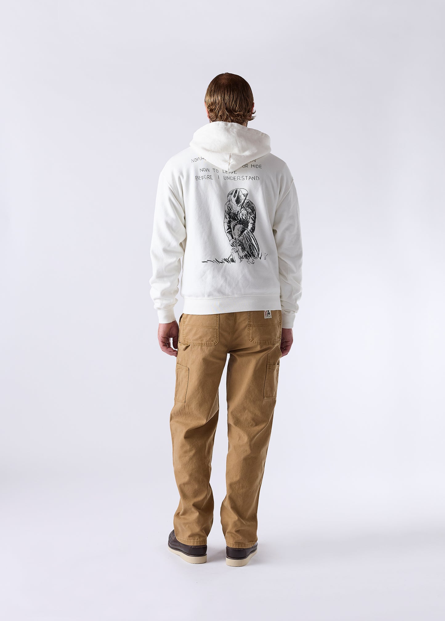 Return Again Hooded Sweatshirt | Bone