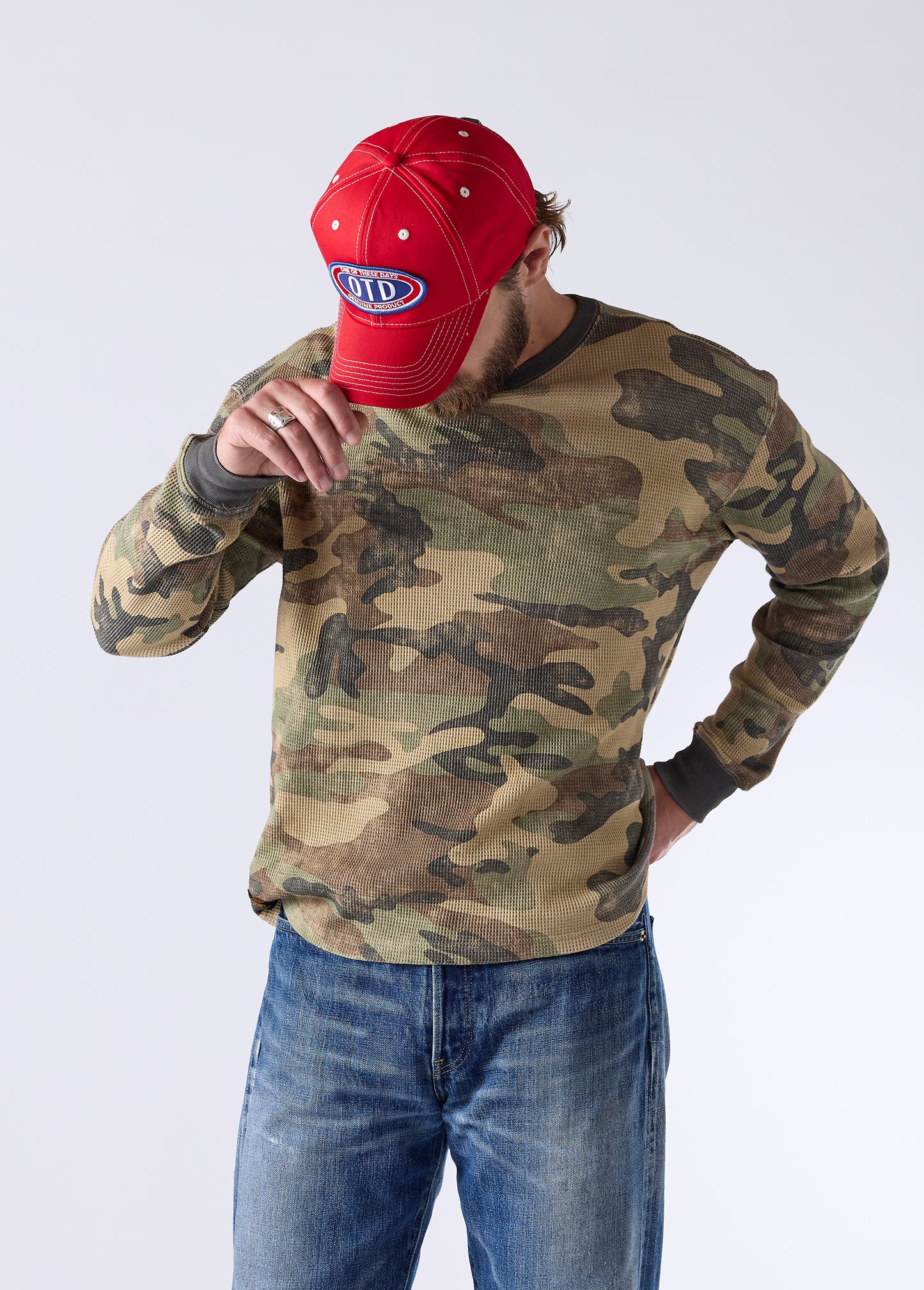 OTD Raceway Patch Hat | Red