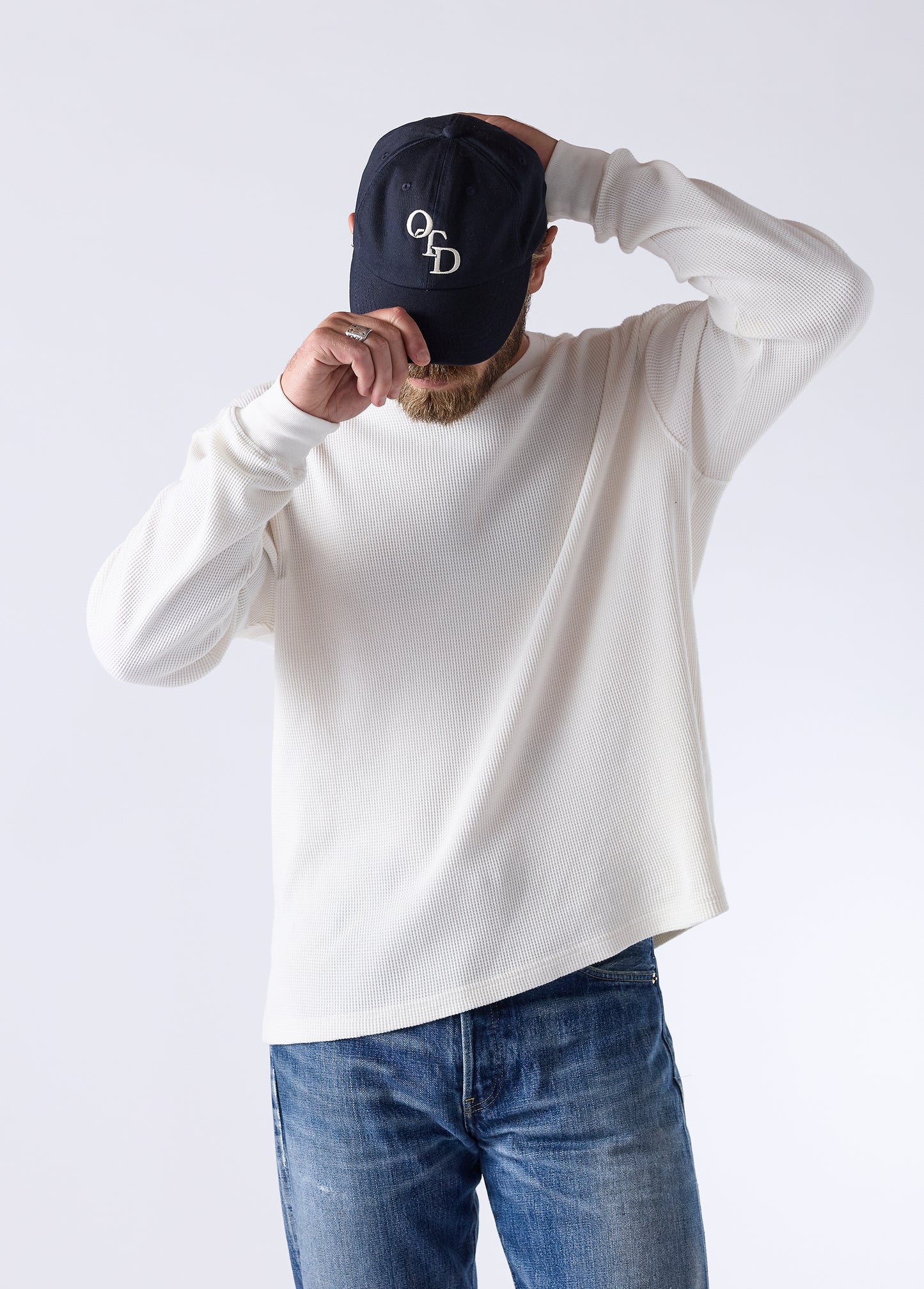 Stacked OTD Hat | Navy