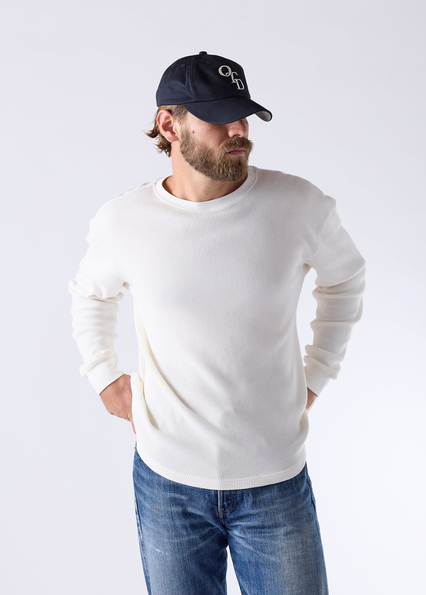 Stacked OTD Hat | Navy
