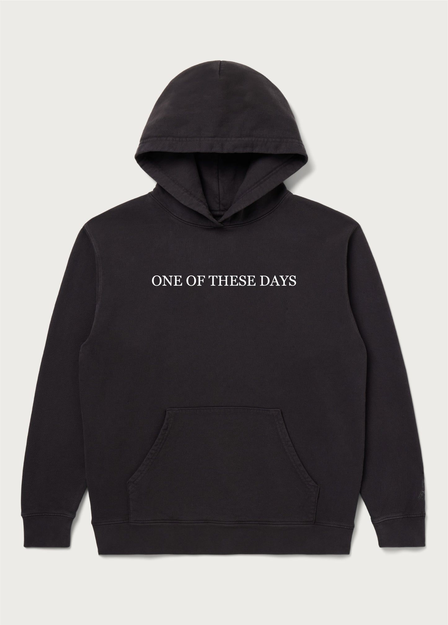 One of These Days Logo Hooded Sweatshirt | Black