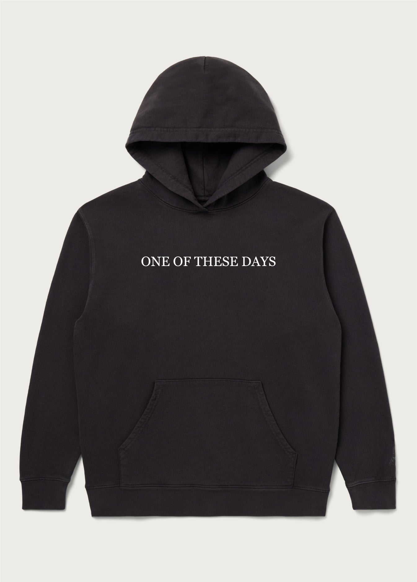One of These Days Logo Hooded Sweatshirt Black Gift Shop One Of