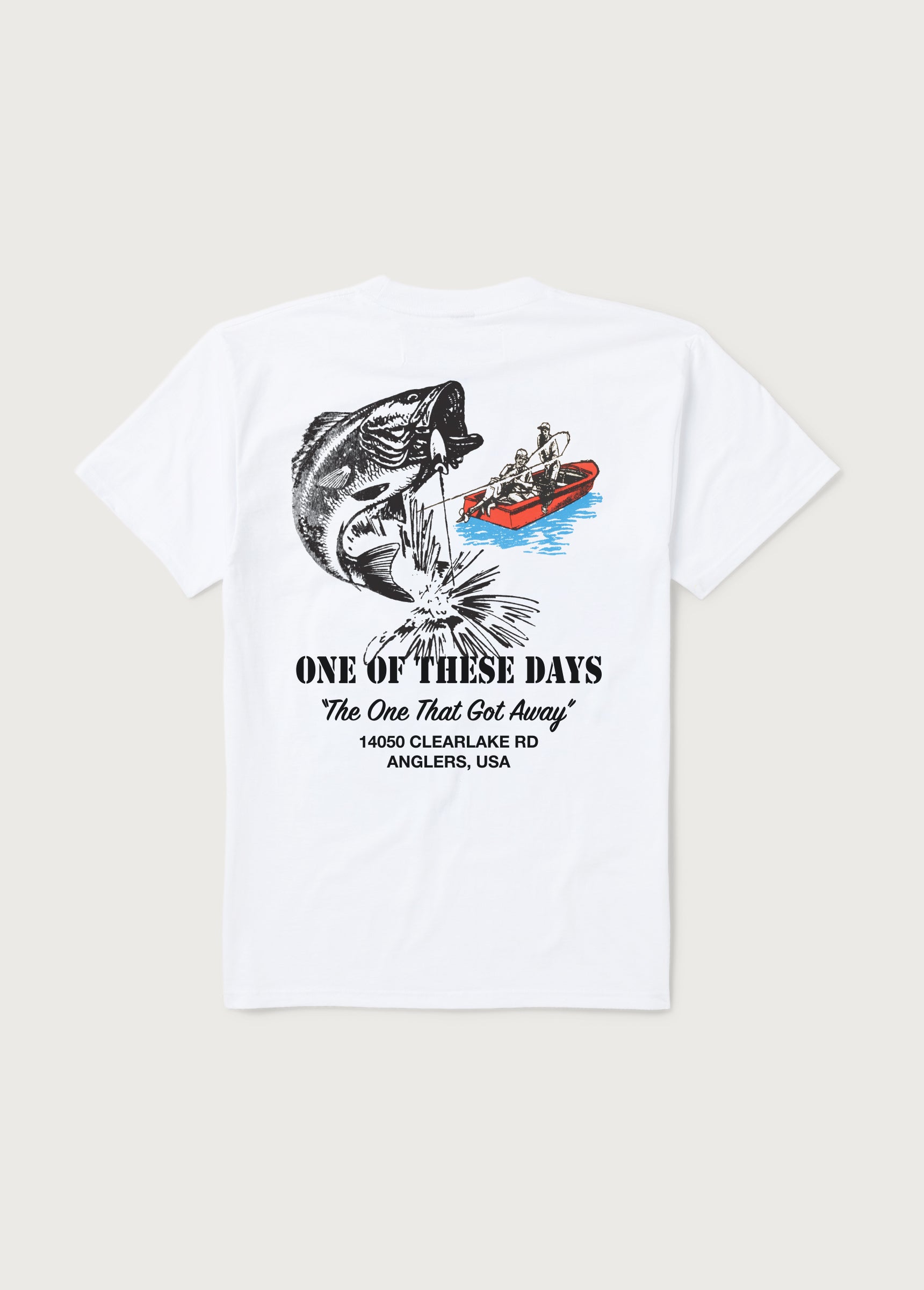 The One That Got Away Tee | White