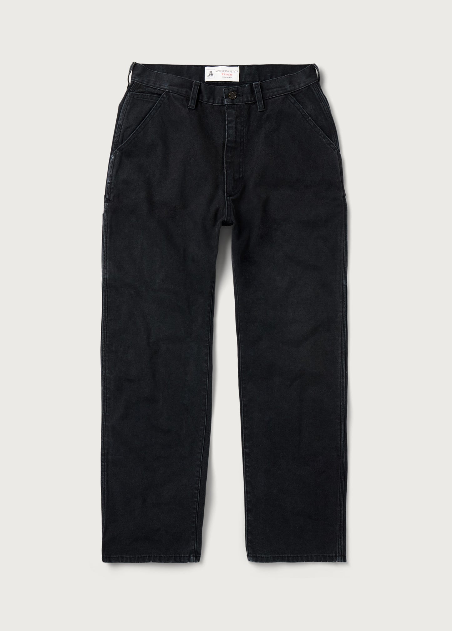 Canvas Painters Pant | Black