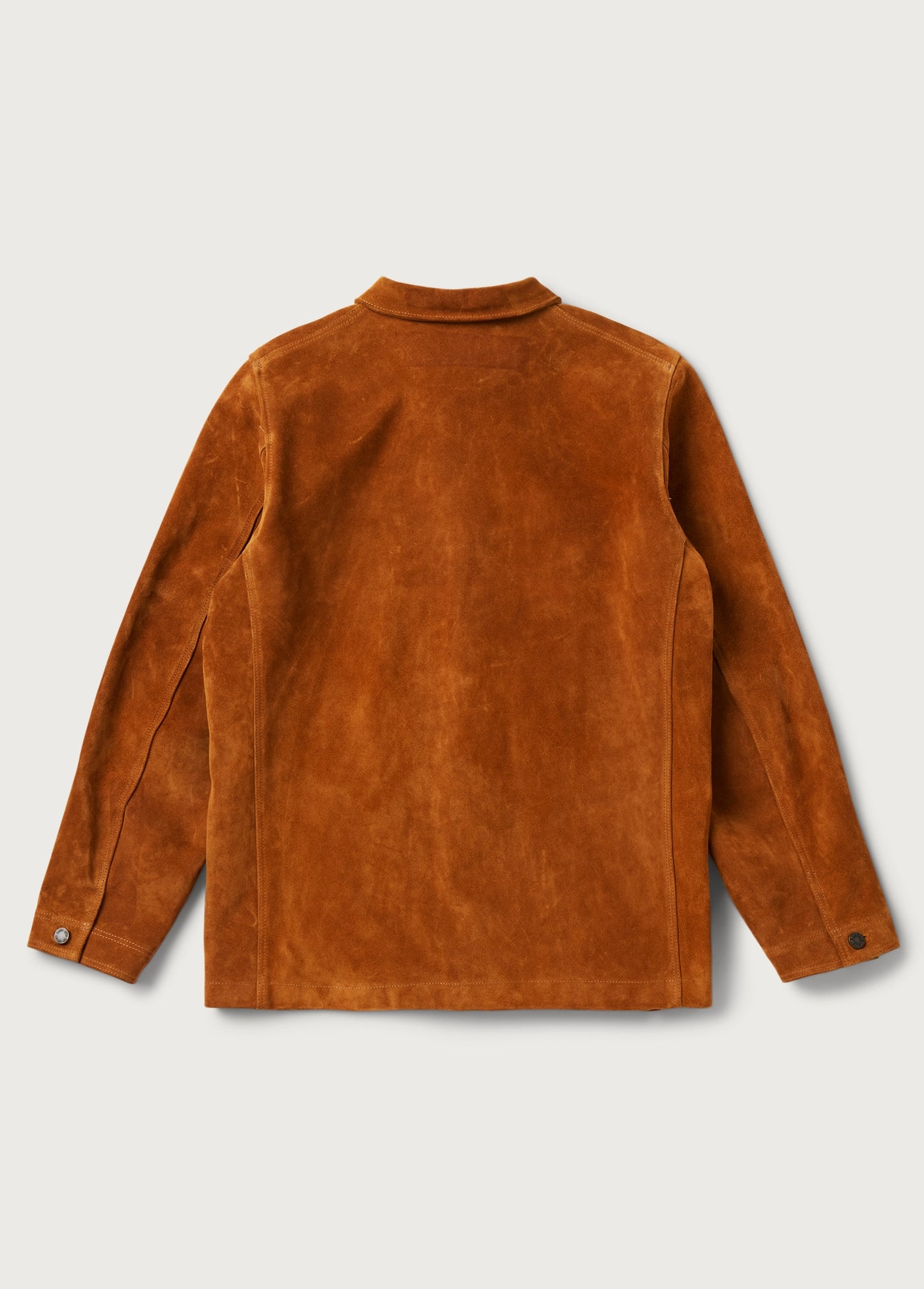 Suede Chore Jacket | Tobacco Suede