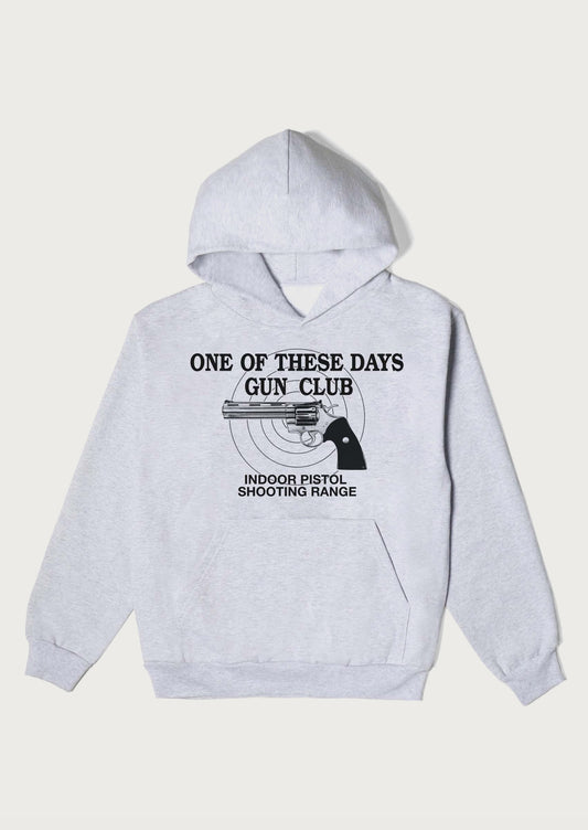 Gun Club Hooded Sweatshirt | Heather