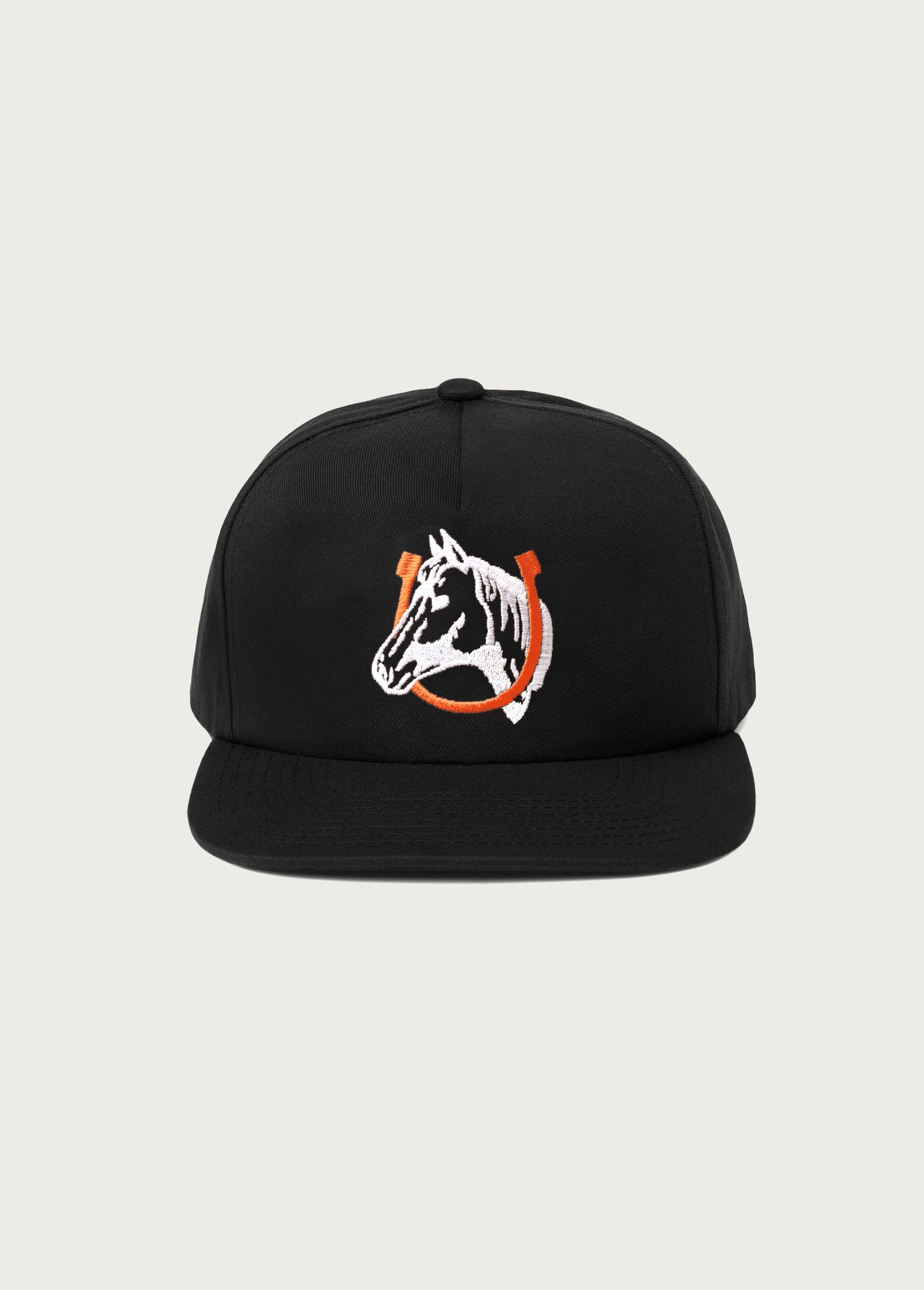 Horseshoe Logo Hat | Black