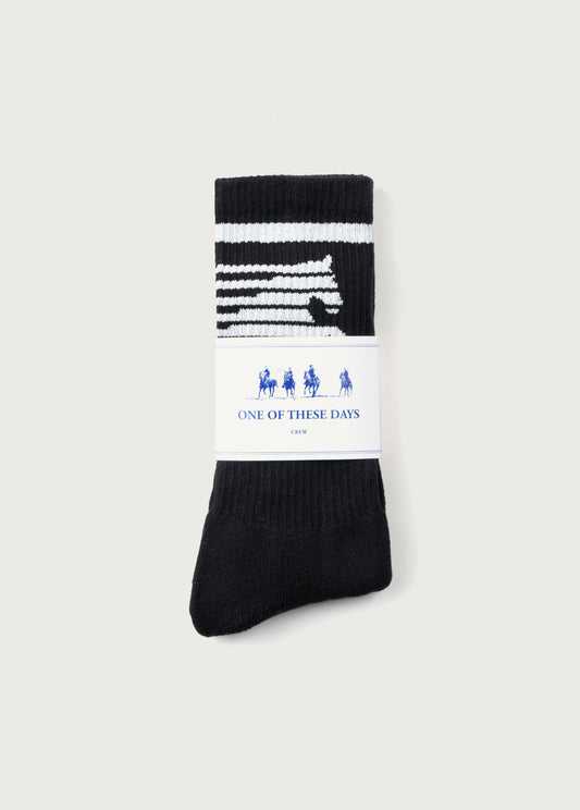 Northern Sky Sock | Black