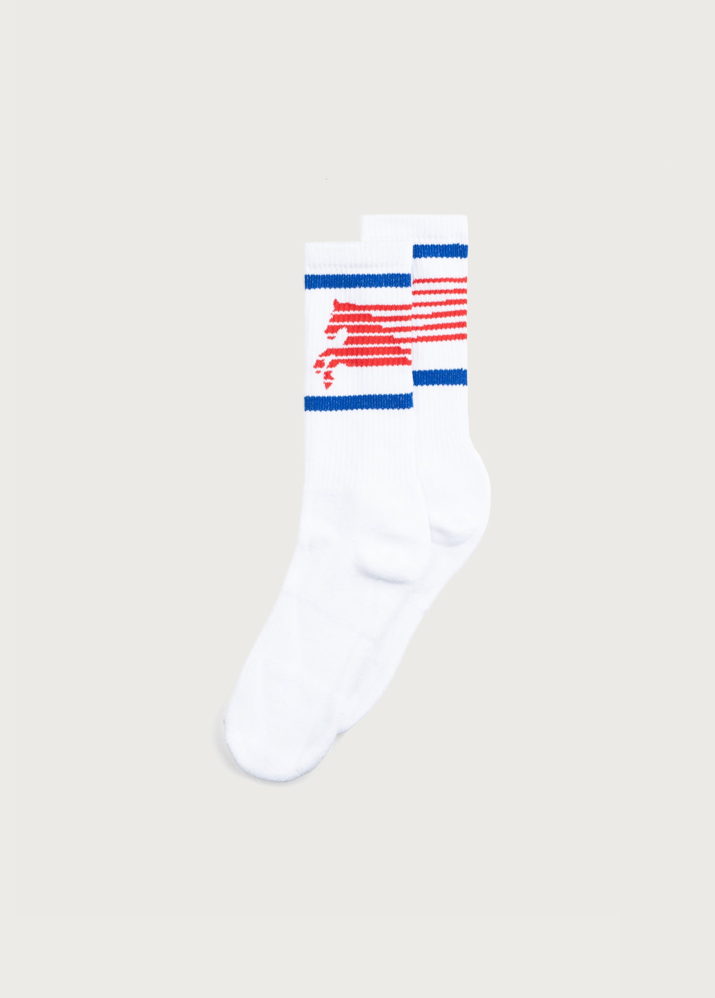 Northern Sky Sock | White