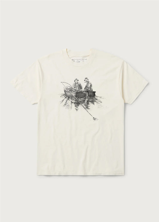 The Fisherman's Song Tee | Bone