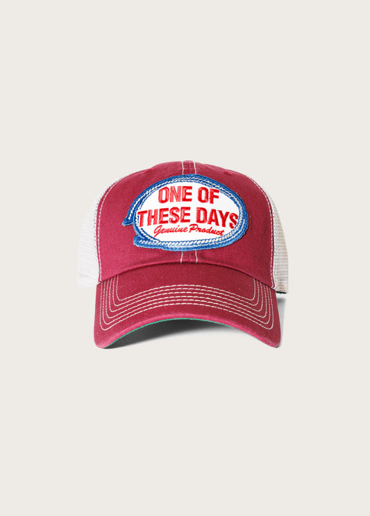 OTD Ropes Patch Hat | Burgundy