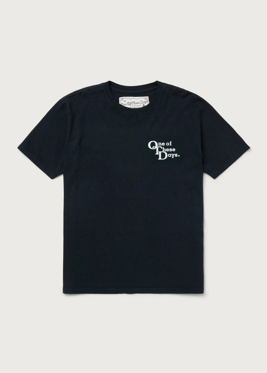OTD Stacked Logo T-Shirt | Black