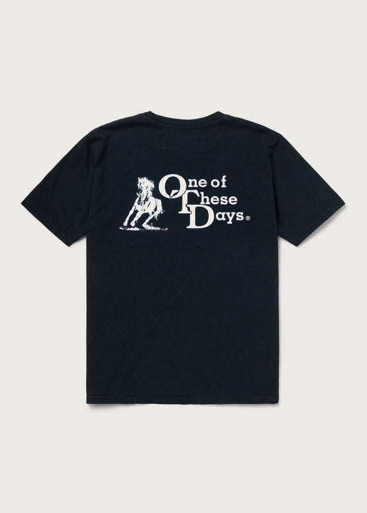 OTD Stacked Logo T-Shirt | Black