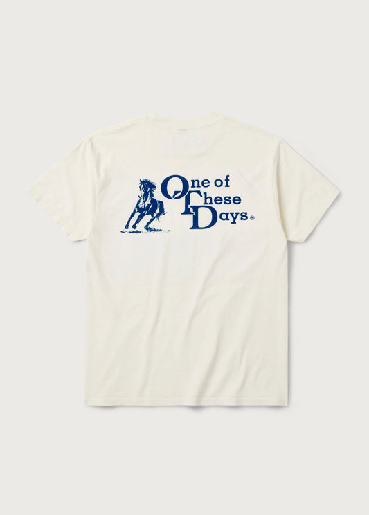 OTD Stacked Logo Tee | Bone