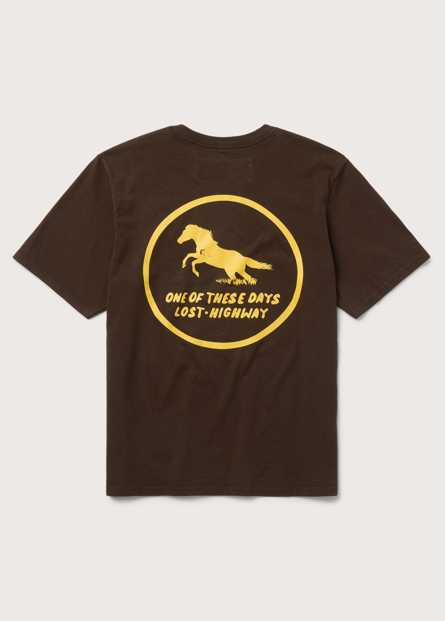 Painted Horse T-Shirt | Dark Brown