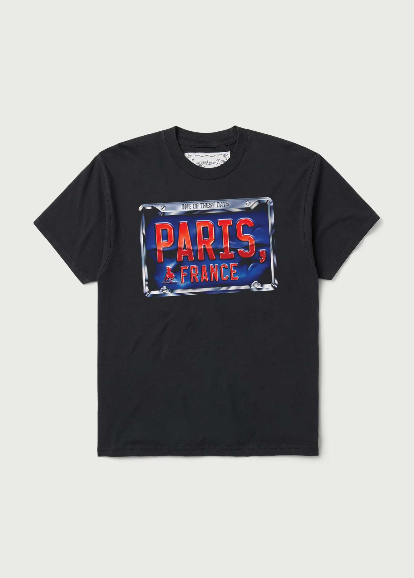 License Plate Tee | Black