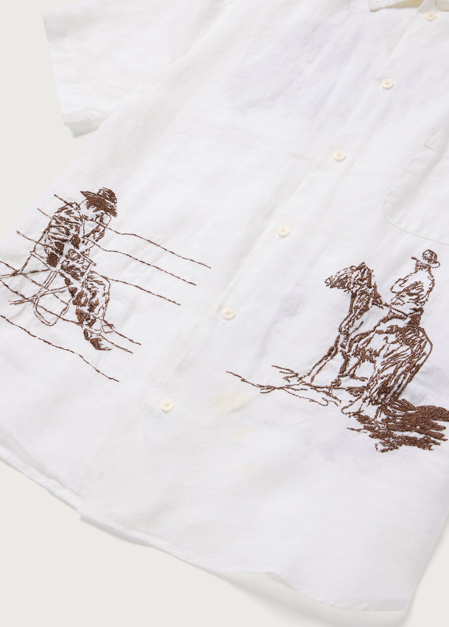 Remember Me Camp Shirt | Ivory