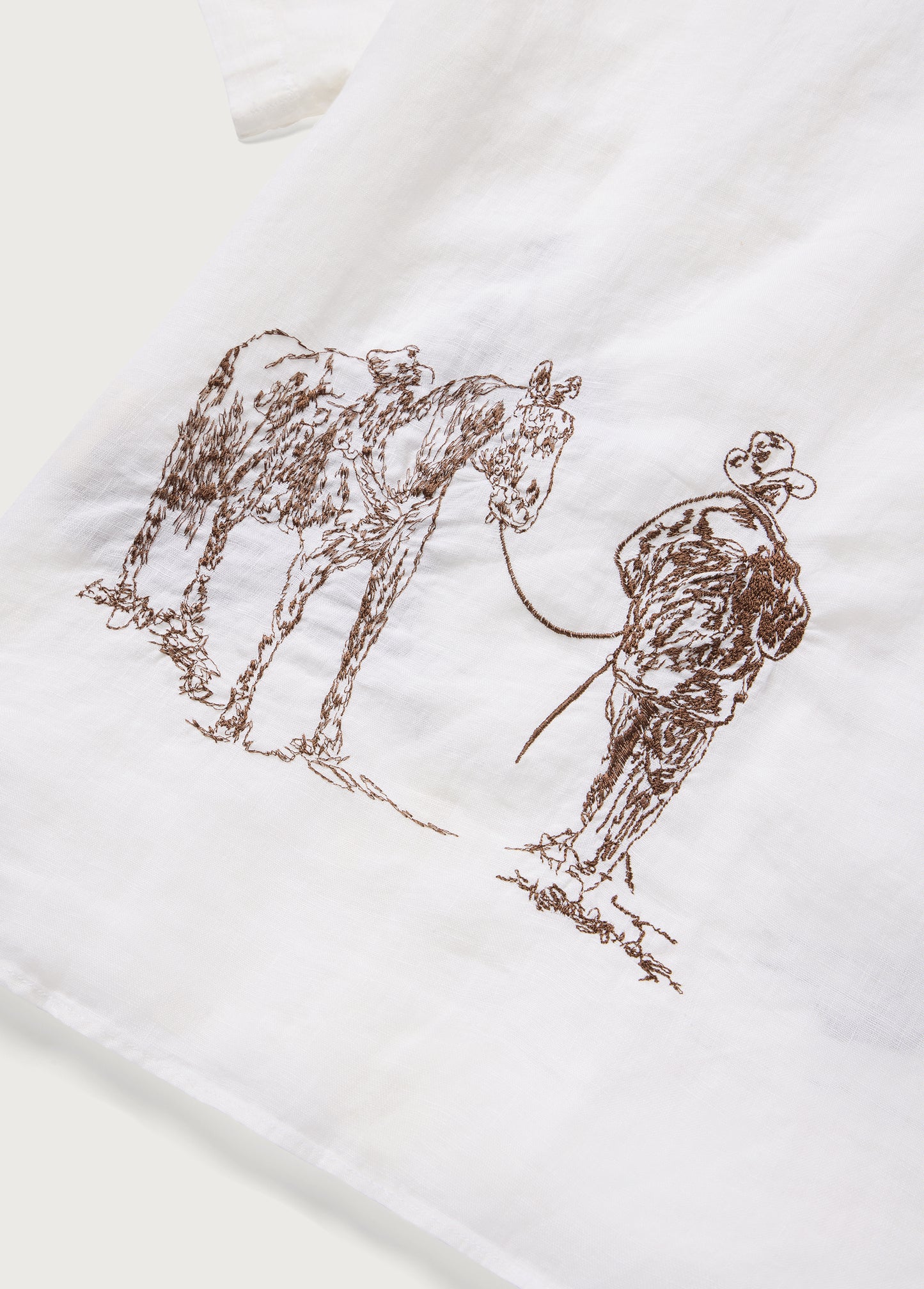 Remember Me Camp Shirt | Ivory