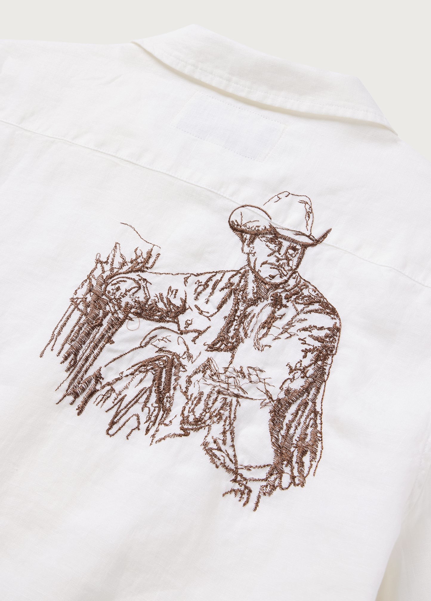 Remember Me Camp Shirt | Ivory