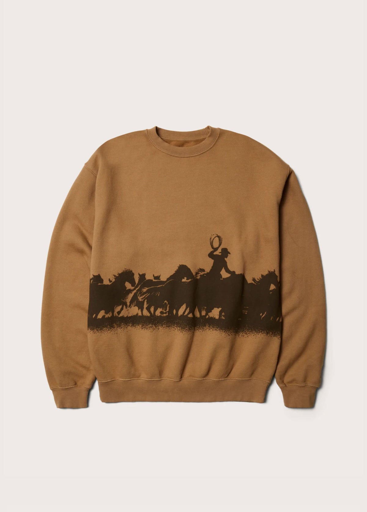Driftin' Back Again Crewneck Sweatshirt | Light Brown