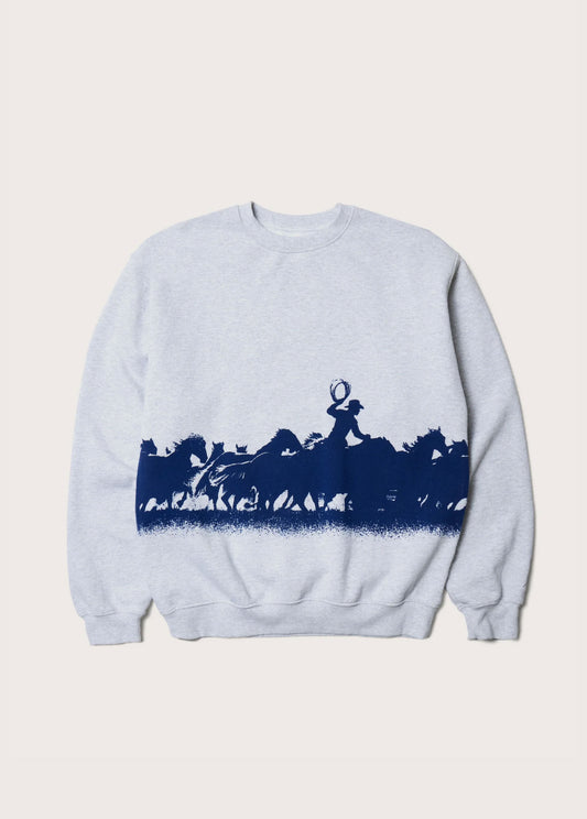 Driftin' Back Again Crewneck Sweatshirt | Heather Grey